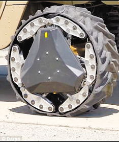 美國(guó)新戰(zhàn)車(chē) 輪子秒變形